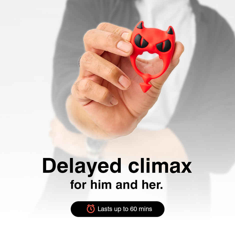 Skore Shiver Vibrating Ring For Him | Flexible