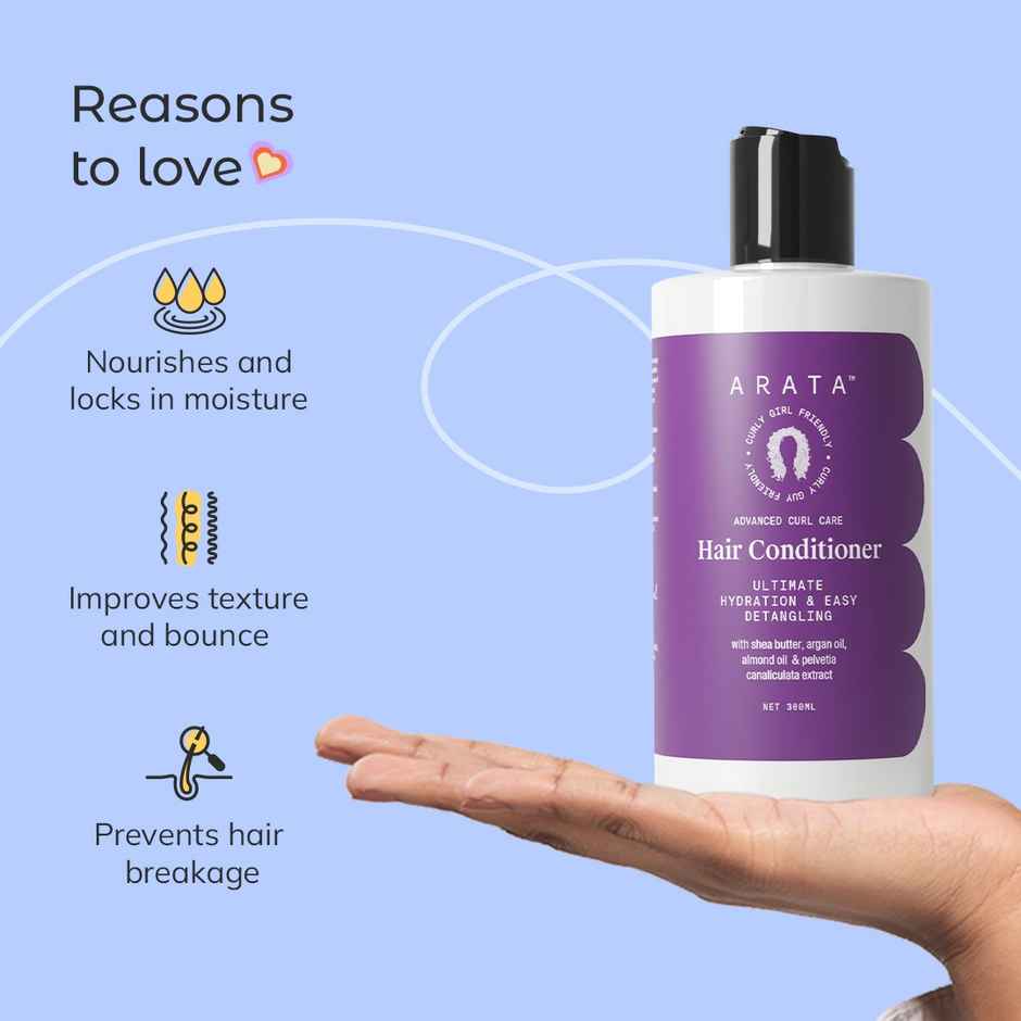 Arata Curl Conditioner (Detangling & Nourishing)