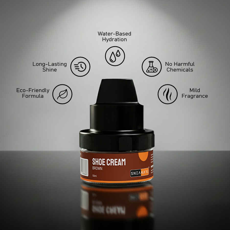 Sneakare Shoe Cream Brown