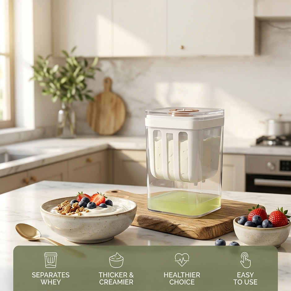 Habitat Premium Curd and Yogurt Maker | Appliance for Homemade Yogurt and Curd