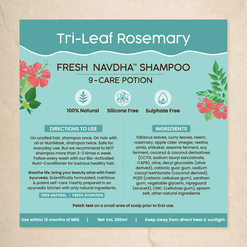Nat Habit Anti-Hair Fall Rosemary Shampoo