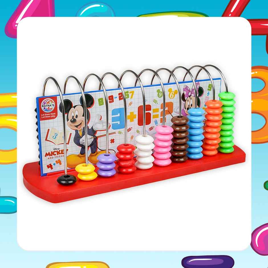 Ratna's Mickey & Friends Educational Abacus Sr.