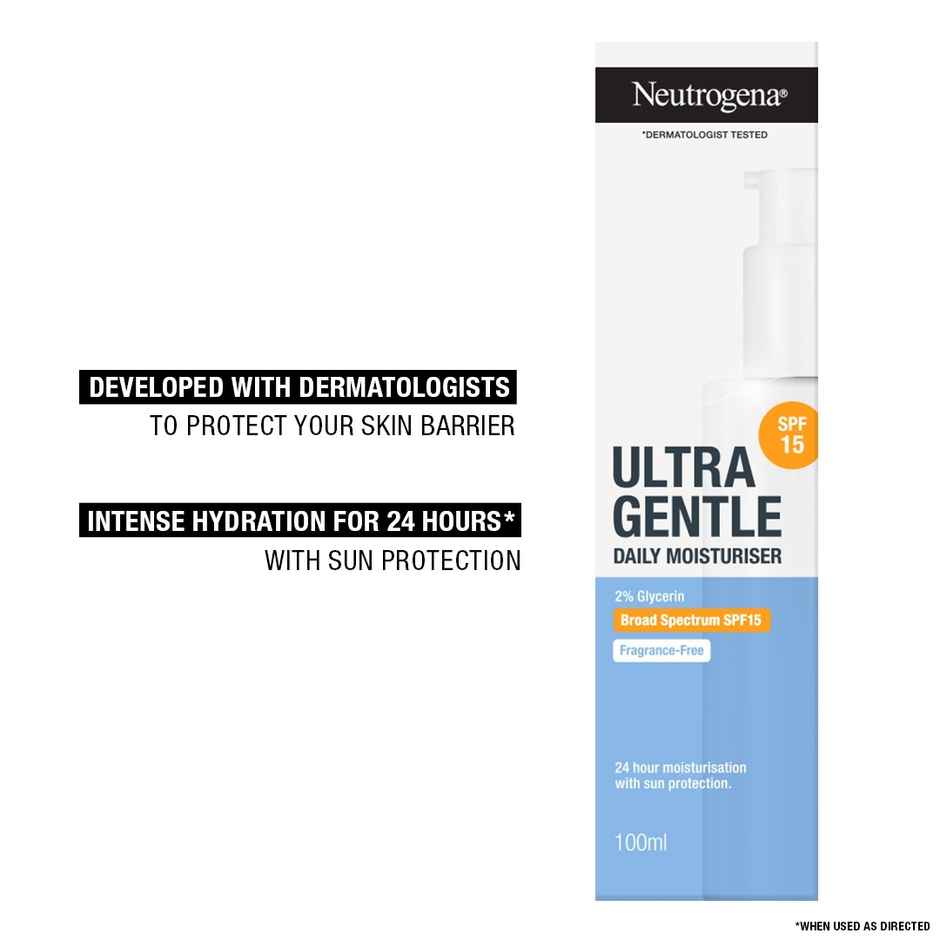 Neutrogena Ultra Gentle Daily Moisturiser SPF 15