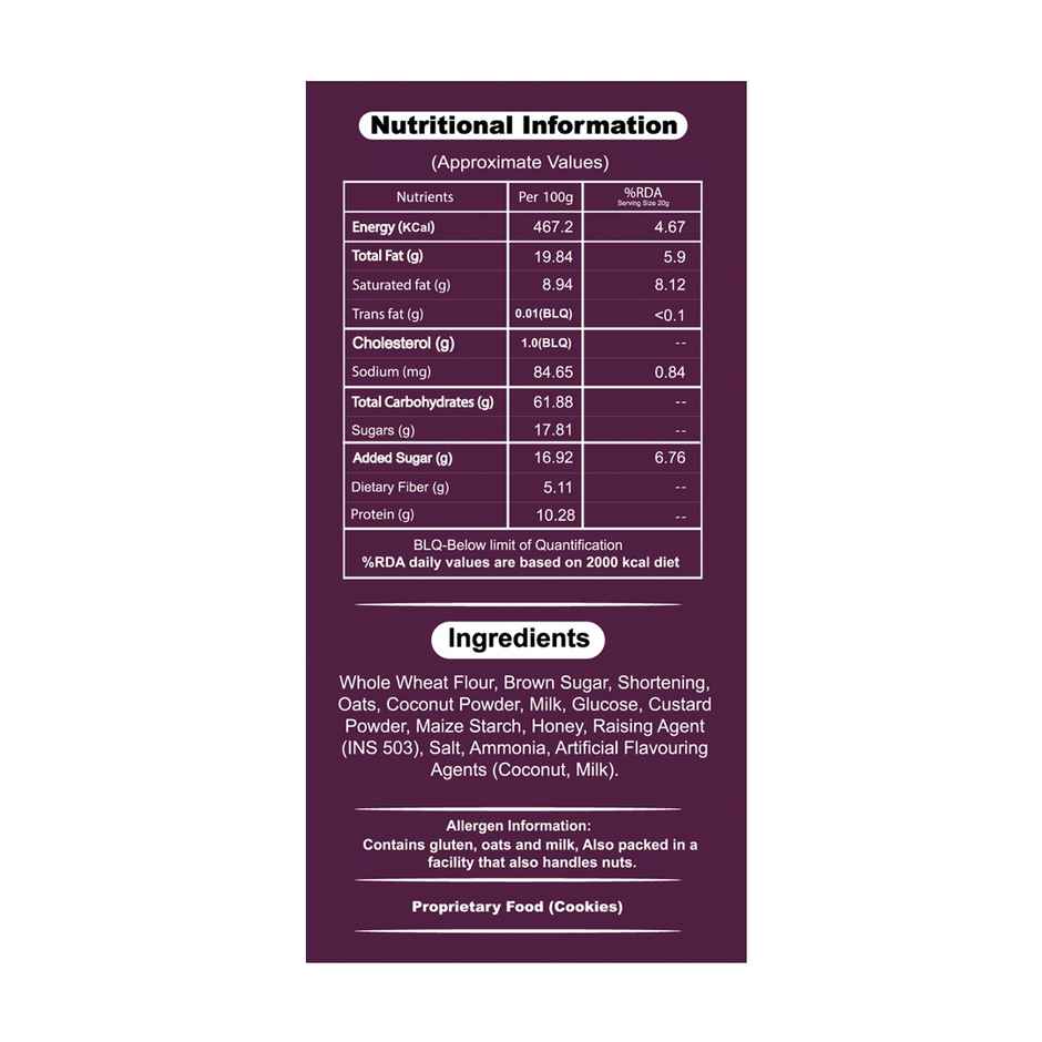 Let's Try Oats Coconut Cookies