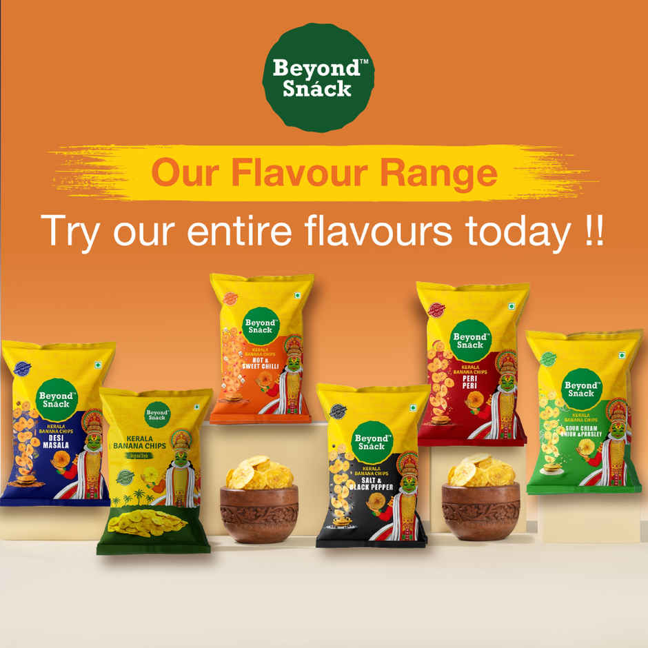 Beyond Snack Kerala Banana Chips - Hot and Sweet Chilli