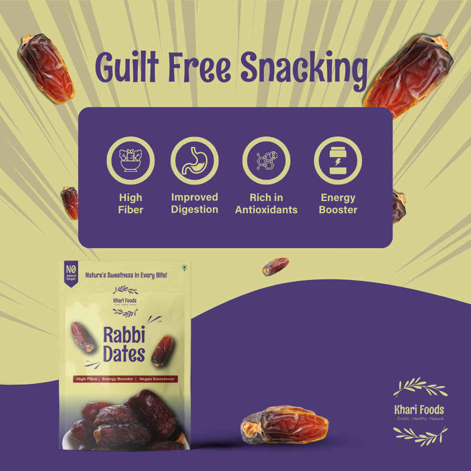 Khari Foods Rabbi Dates / Khajur