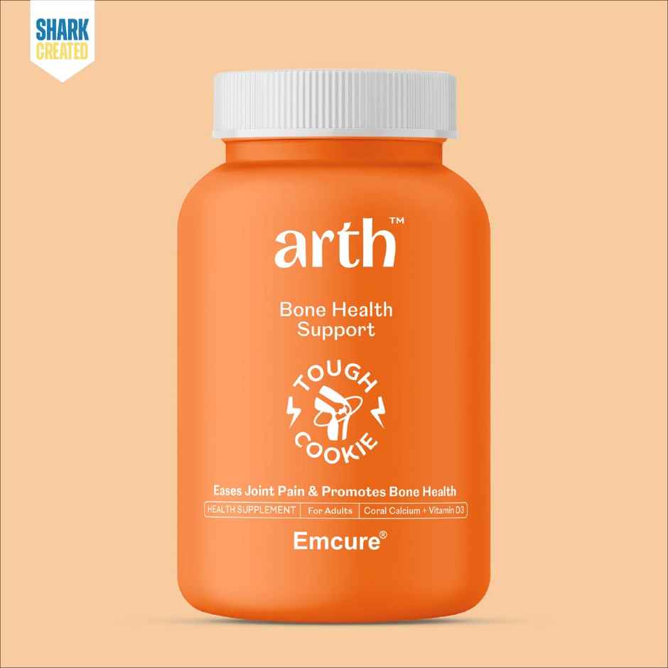 Arth By Emcure Bone Health Supplement | Calcium & Vit D | Supports Bones & Joints