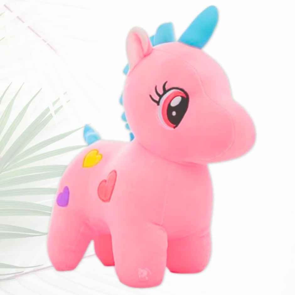 Storio Toys Super Cute Unicorn Plush Soft Toy | Pink - 25 cm