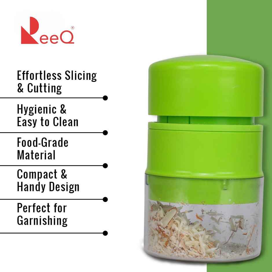 ReeQ Manual Dry Fruit Slicer | Almond, Cashew & Nut Cutter for Kitchen Use