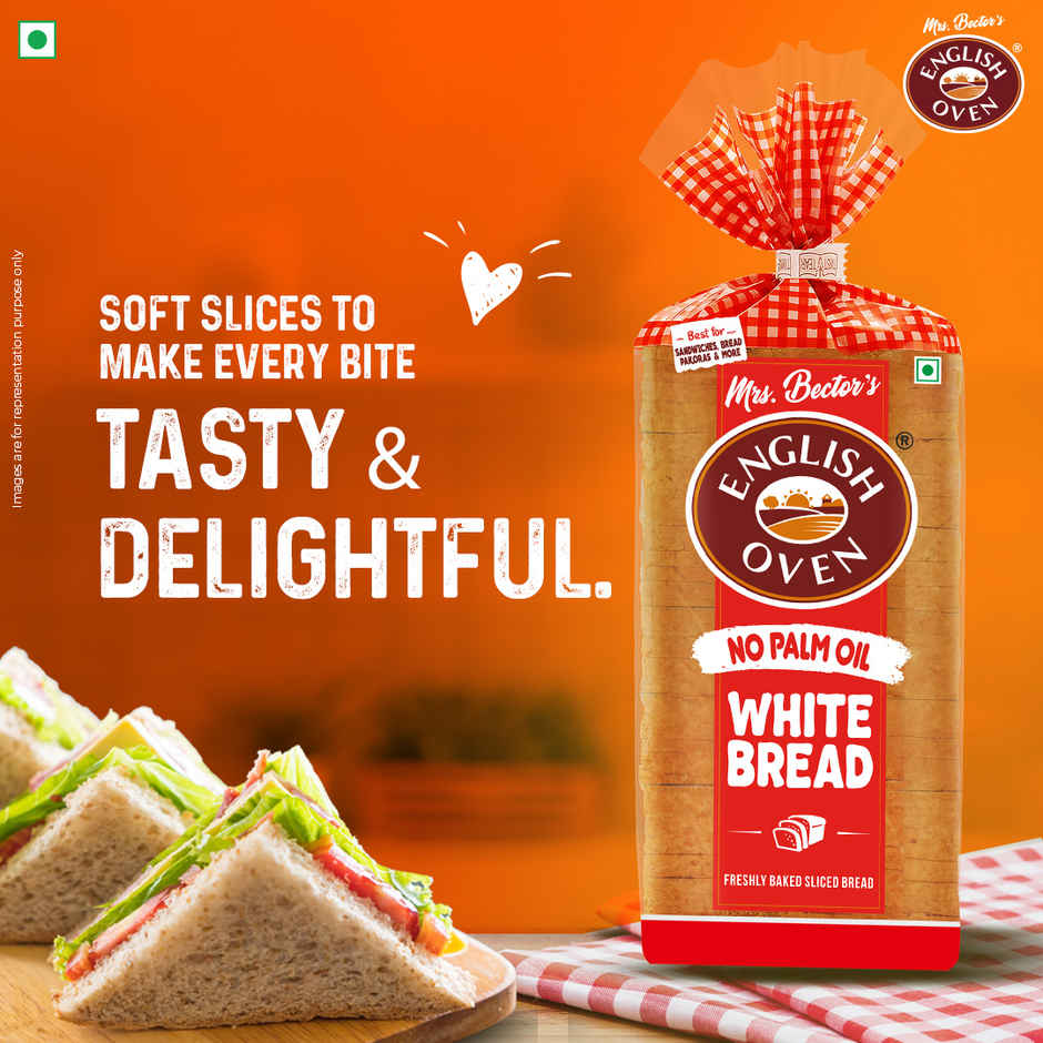 English Oven Premium White bread| No Palm Oil