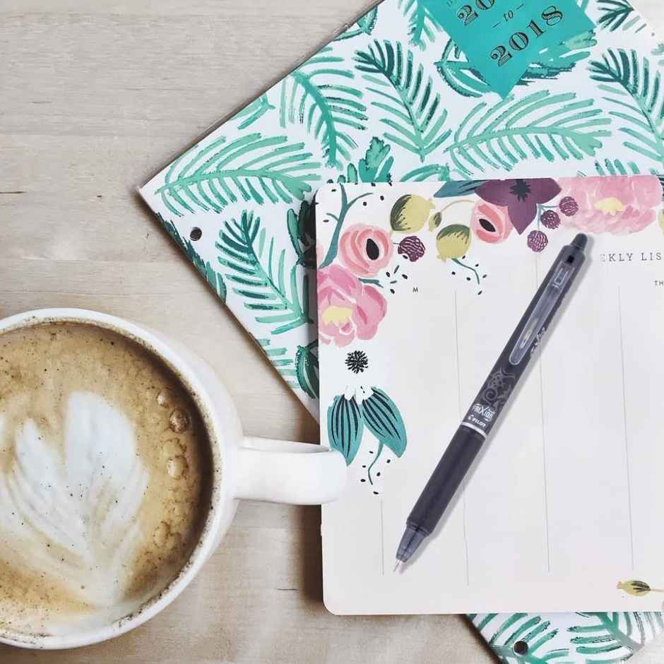 Pilot Frixion Clicker 0.7Mm Fine Point Pen | Black Ink, 1 Pcs