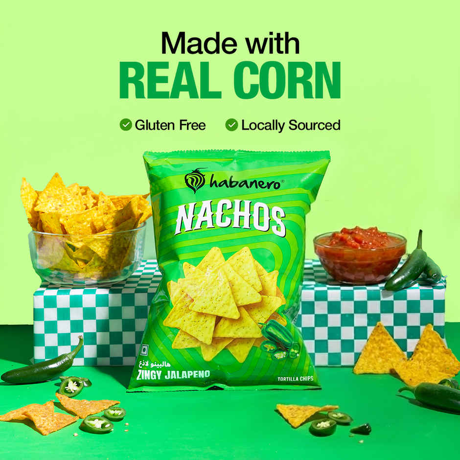 Habanero Nachos Zingy Jalapeno
