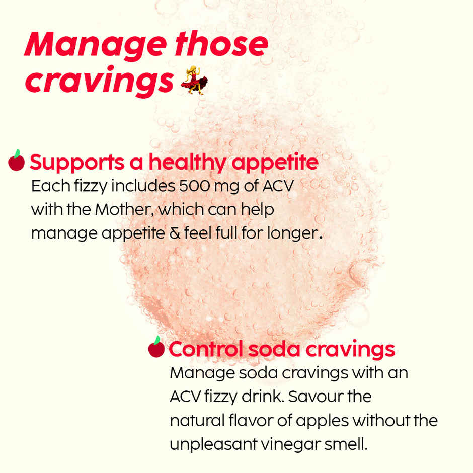 Plix Apple Cider Vinegar Effervescent for Weight Loss (Juicy Watermelon) - Pack Of 1 Combo 