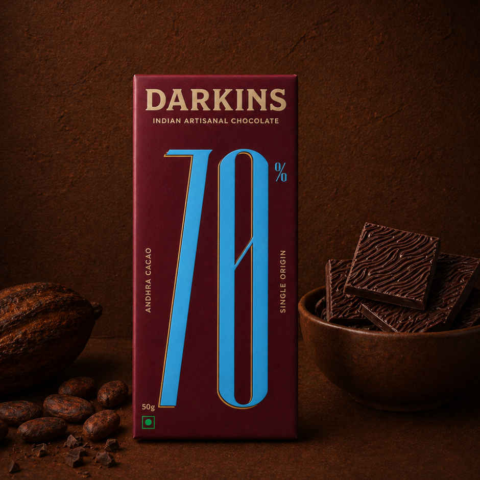 Darkins 70% Single Origin Dark Chocolate