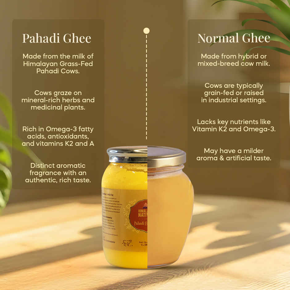 Himalayan Natives Truly Natural Pahadi Ghee | Jar