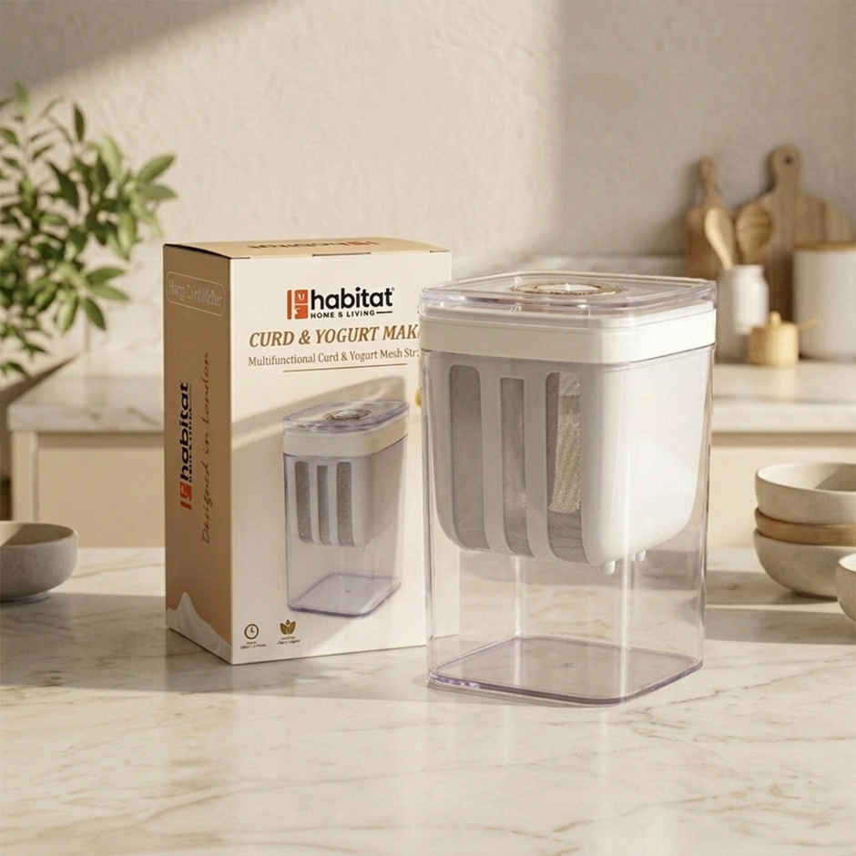 Habitat Premium Curd and Yogurt Maker | Appliance for Homemade Yogurt and Curd