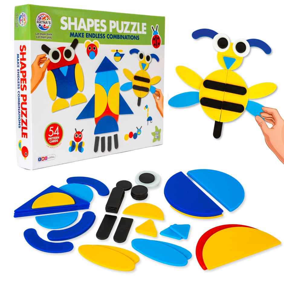 Ratna's Shapes Puzzle Ratnas