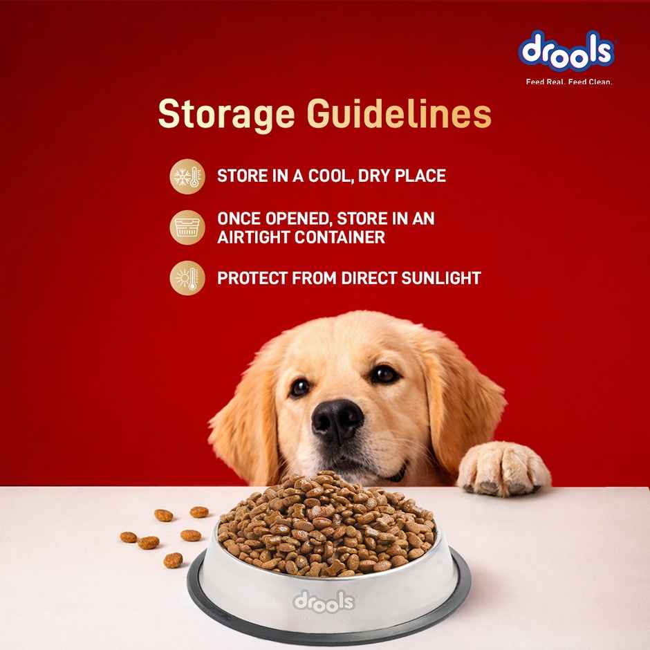 Drools Meat and Milk Puppy Dry Dog Food 2.8 kg with Free 1 kg