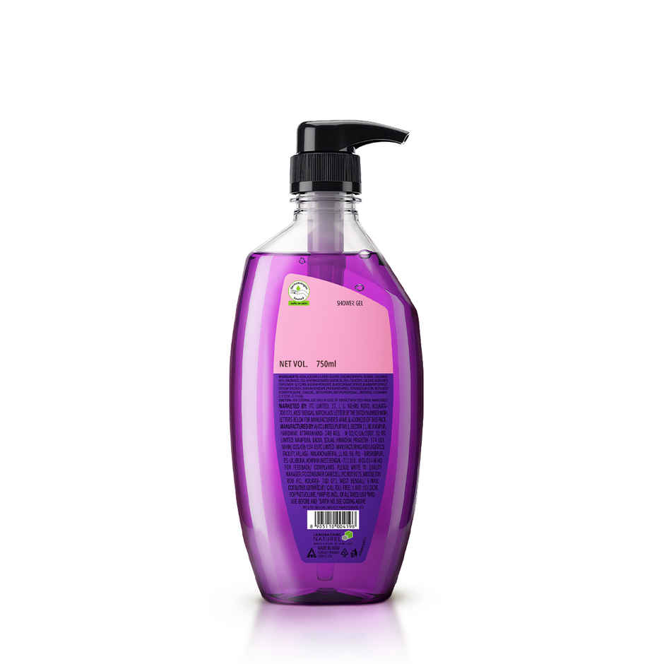 Fiama Body Wash Shower Gel Blackcurrant & Bearberry, with Skin Conditioners for Radiant Glow