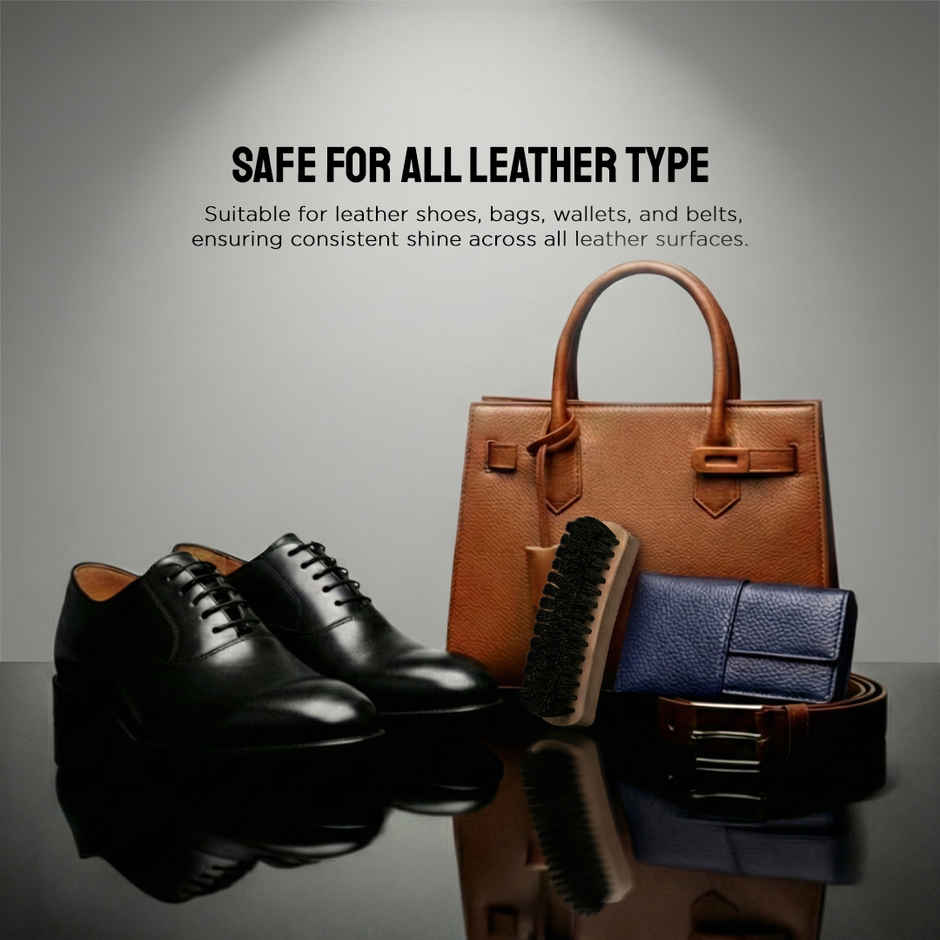 Sneakare Natural Shoe Polish and Care Brush