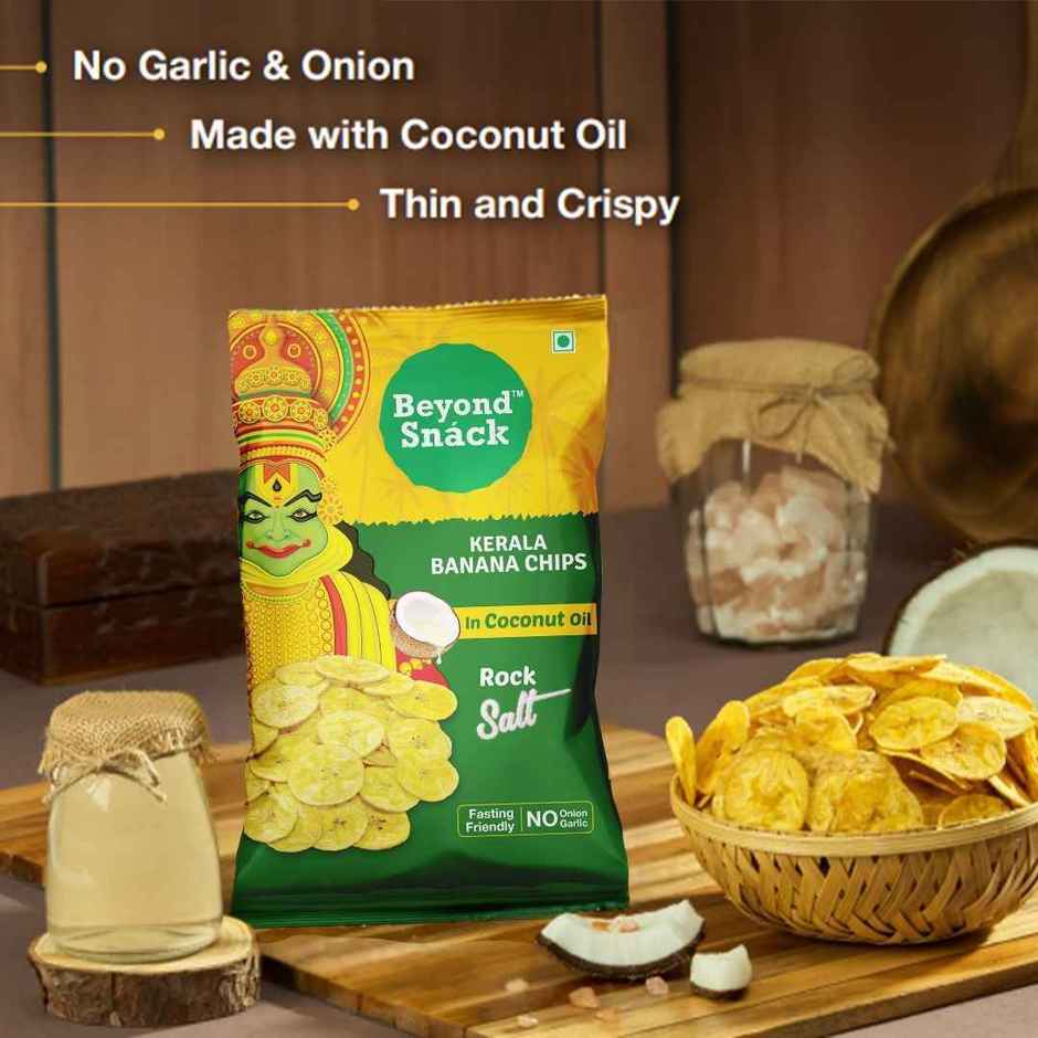 Beyond Snack Kerala Banana Chips | With Coconut Oil & Rock Salt