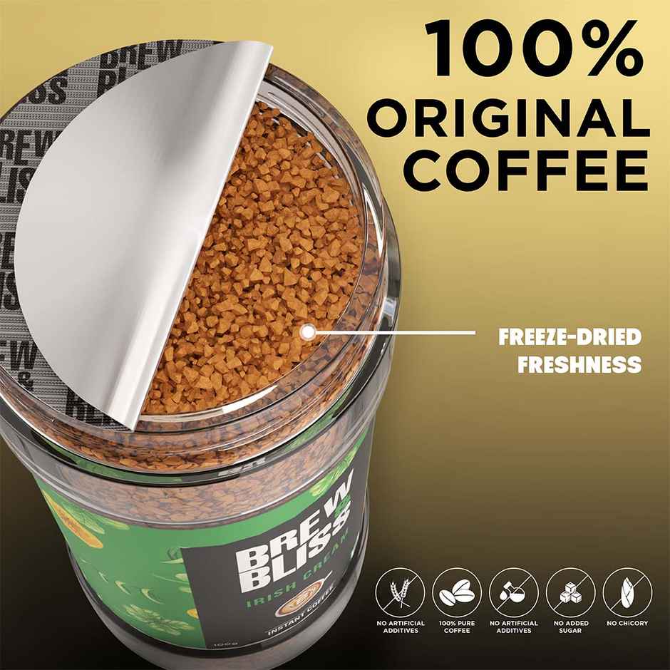 Brew & Bliss Irish Cream Instant Coffee