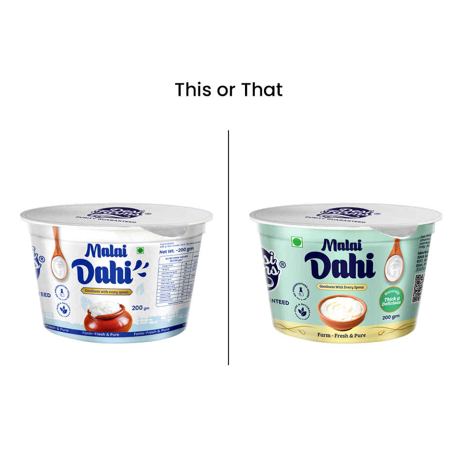 Desi Farms Malai Dahi Cup