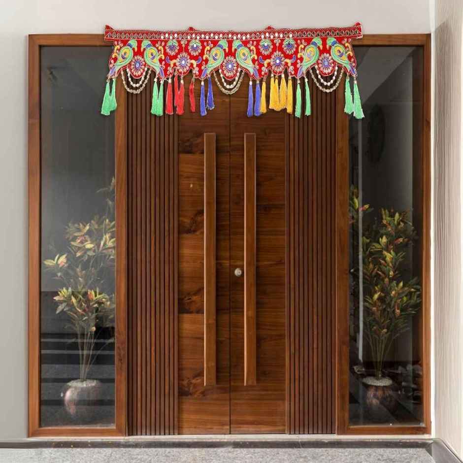 Deluxe Toran For Door Hanging | 3 ft | Multicolor | Chandar