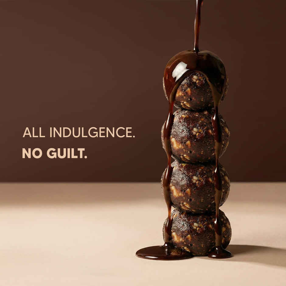 Eat Better Co Coffee & Almond Laddoos High Protein, Truly Natural