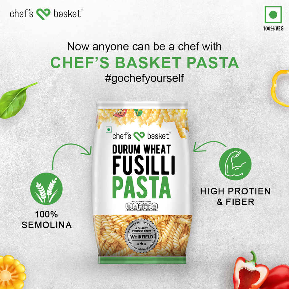 Chef's Basket - Durum Wheat Fusilli Pasta