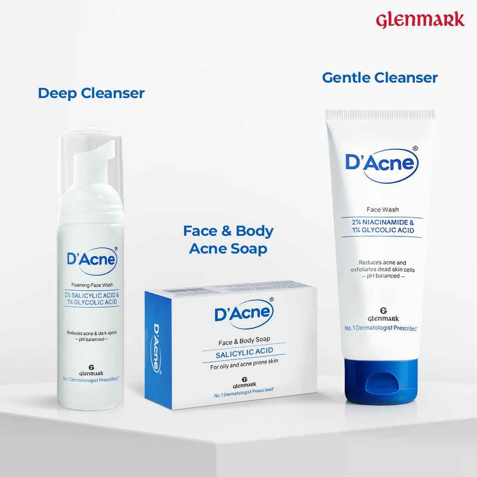 D'Acne Soft Face Wash Unclogs Pores And Prevents Pimples