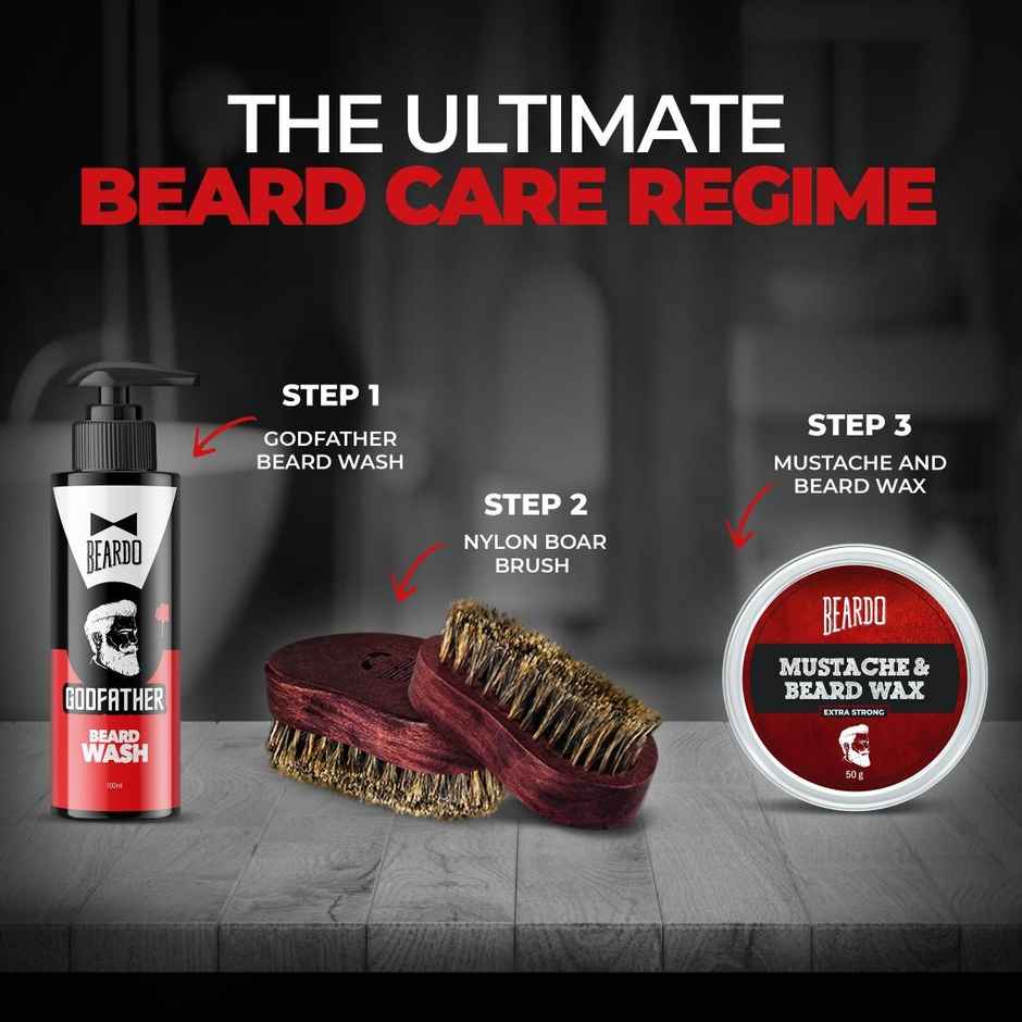 Beardo Beard & Mustache Wax - Extra Strong
