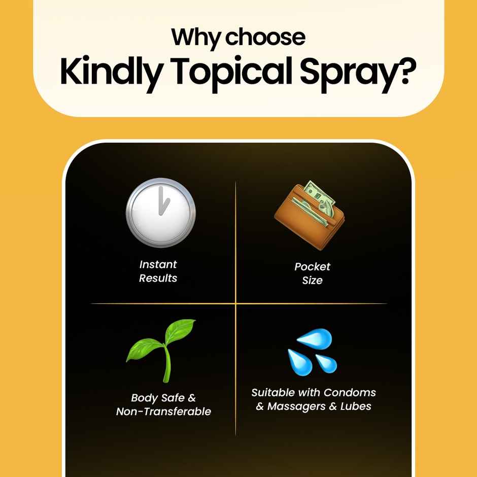 Kindly Health Pleaser Delay Spray | Safe & Effective