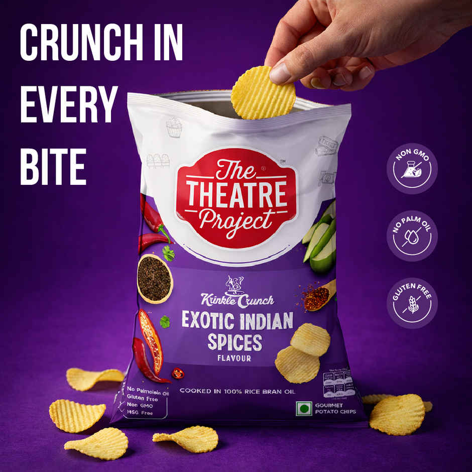 The Theatre Project Crinkle Cut-Exotic Indian Spcies