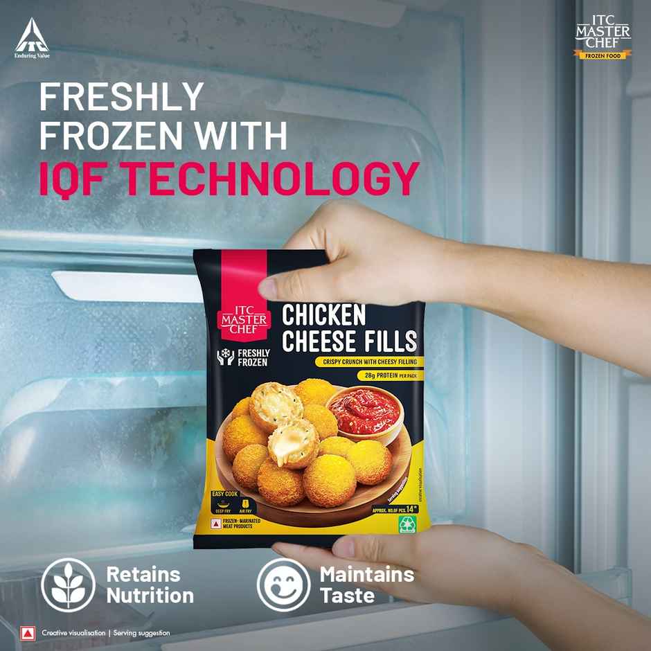 ITC Master Chef Chicken Cheese Fills Nuggets, Frozen Snack