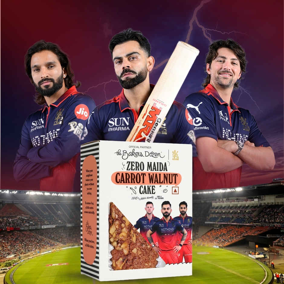 The Baker's Dozen Bakers Dozen Wholewheat Carrot Walnut Cake