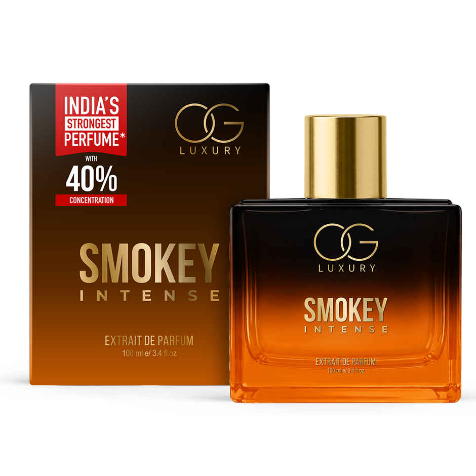 OG Luxury Smokey Intense Extrait De Parfum | Long Lasting Whisky & Oud Perfume for Men