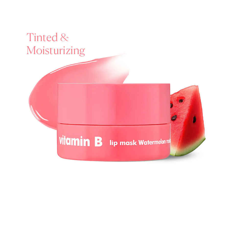 Tha Face Shop Vitamin B Overnight Lip Balm Mask | Watermelon Extract & Hyaluronic Acid | Soft Lips