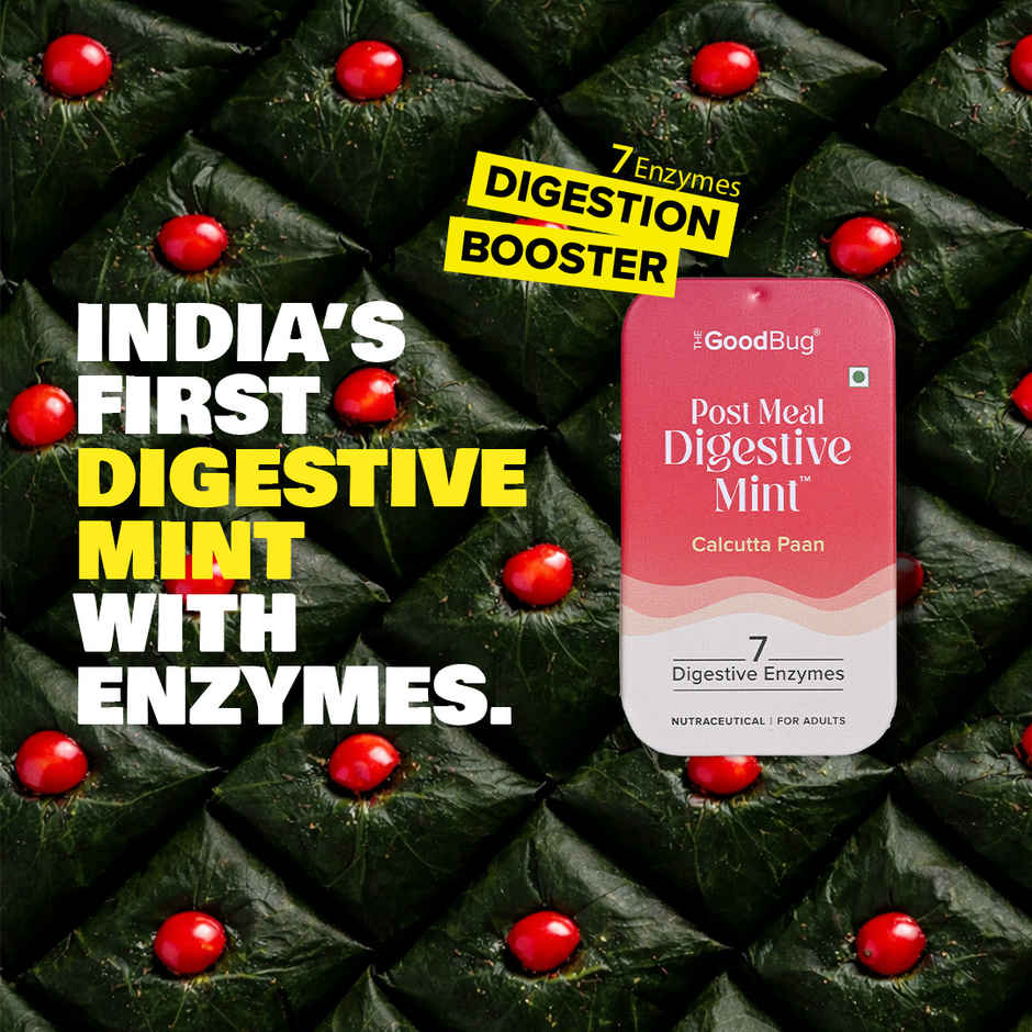 The Good Bug Post Meal Digestive Mint | Calcutta Paan Flavour