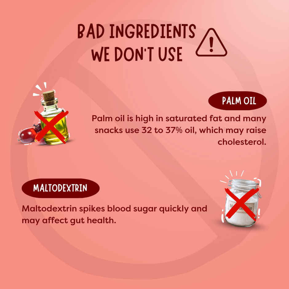 Troovy Healthy High Protein Moong Dal Chips | No Palm Oil