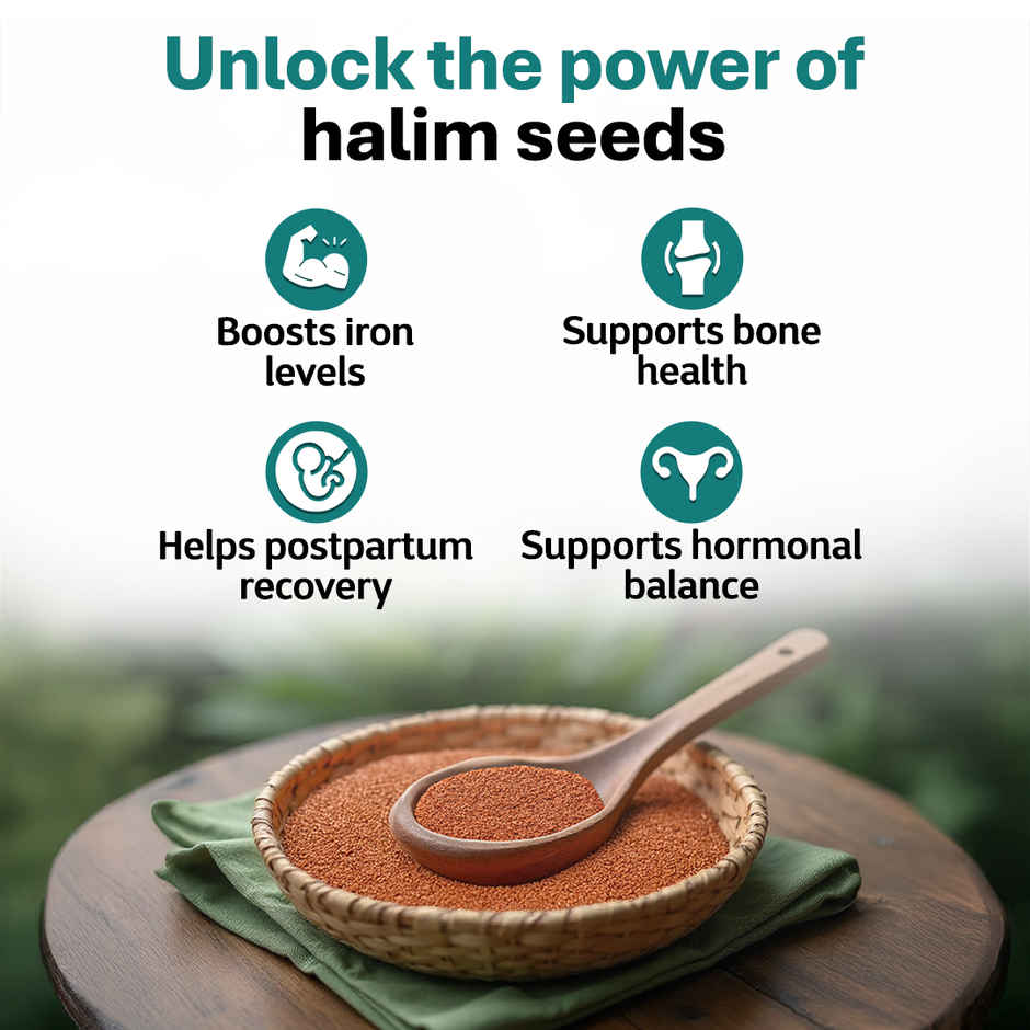 True Elements Halim Raw Seeds