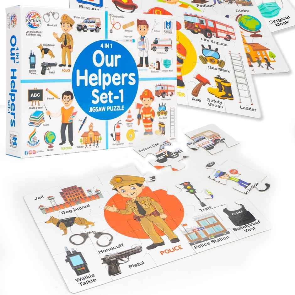 Ratna's 4In1 Our Helpers Set-1