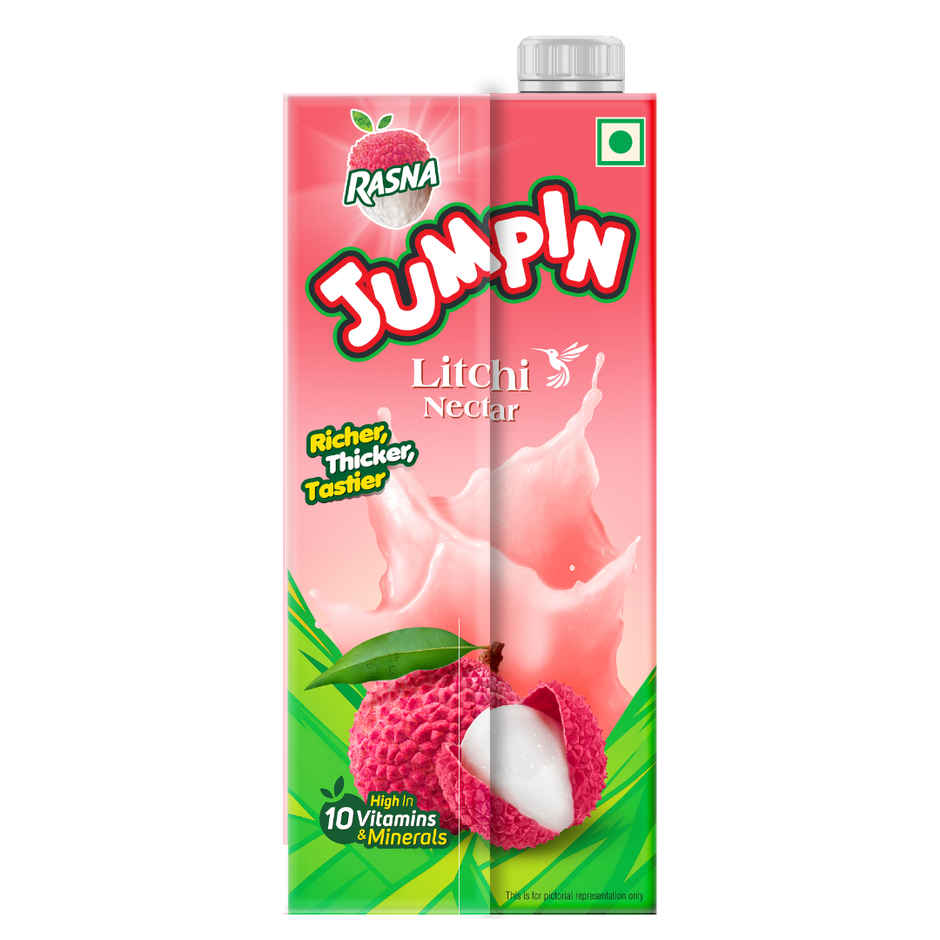 Rasna Jumpin Tetrapack | Litchi