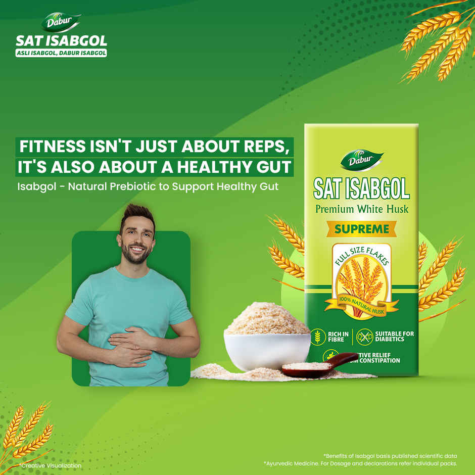Dabur Sat Isabgol Powder 180g