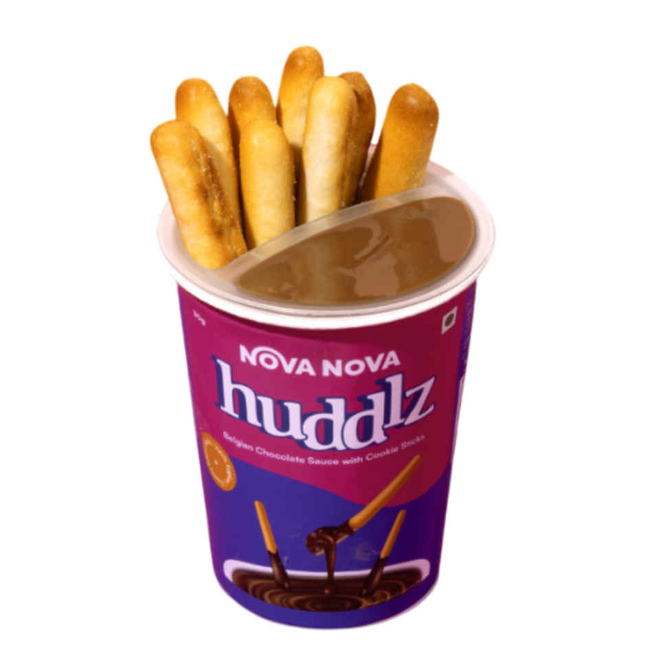 Nova Nova Huddlz- Cookie Sticks And Chocolate Dip