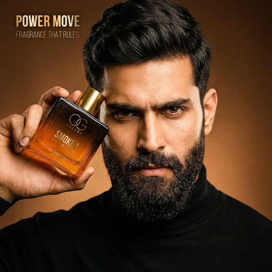 OG Luxury Smokey Intense Extrait De Parfum | Long Lasting Whisky & Oud Perfume for Men