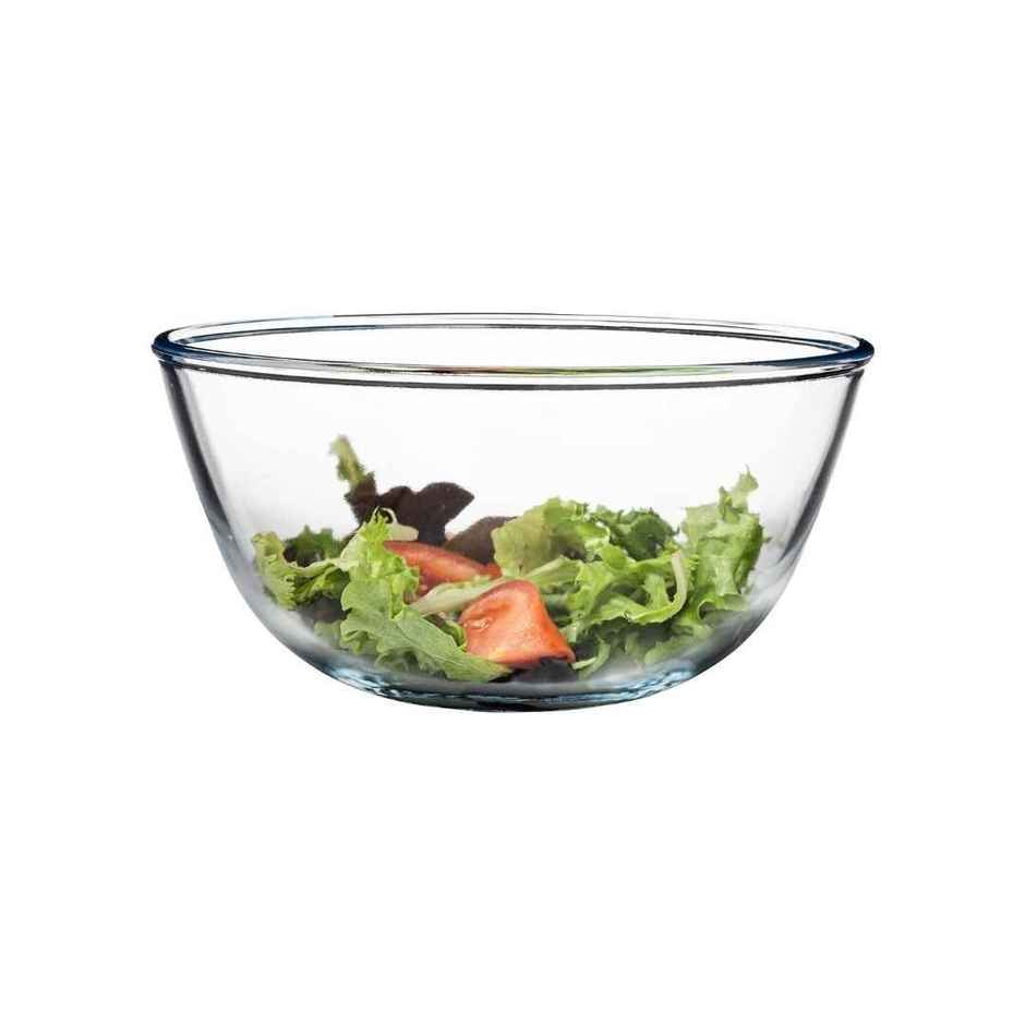 Femora Maggie Soup Microwave Bowl 400 ml 1 Pc Borosilicate Glass Microwave & Oven Safe