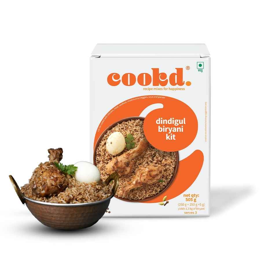 Cookd Dindigul Biryani Kit Combo 
