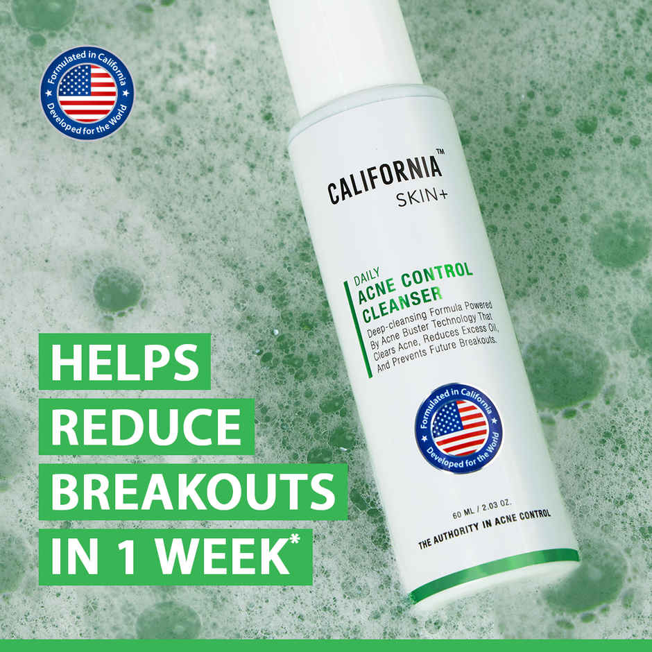 California Skin+ Acne Control Face Wash Cleanser