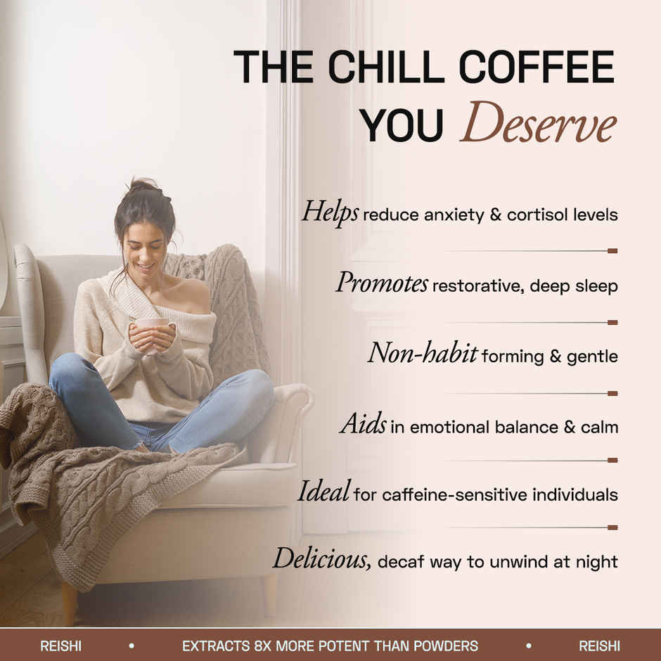 Ace Blend Reishi Mushroom Medium Roast Organic Coffee Premix